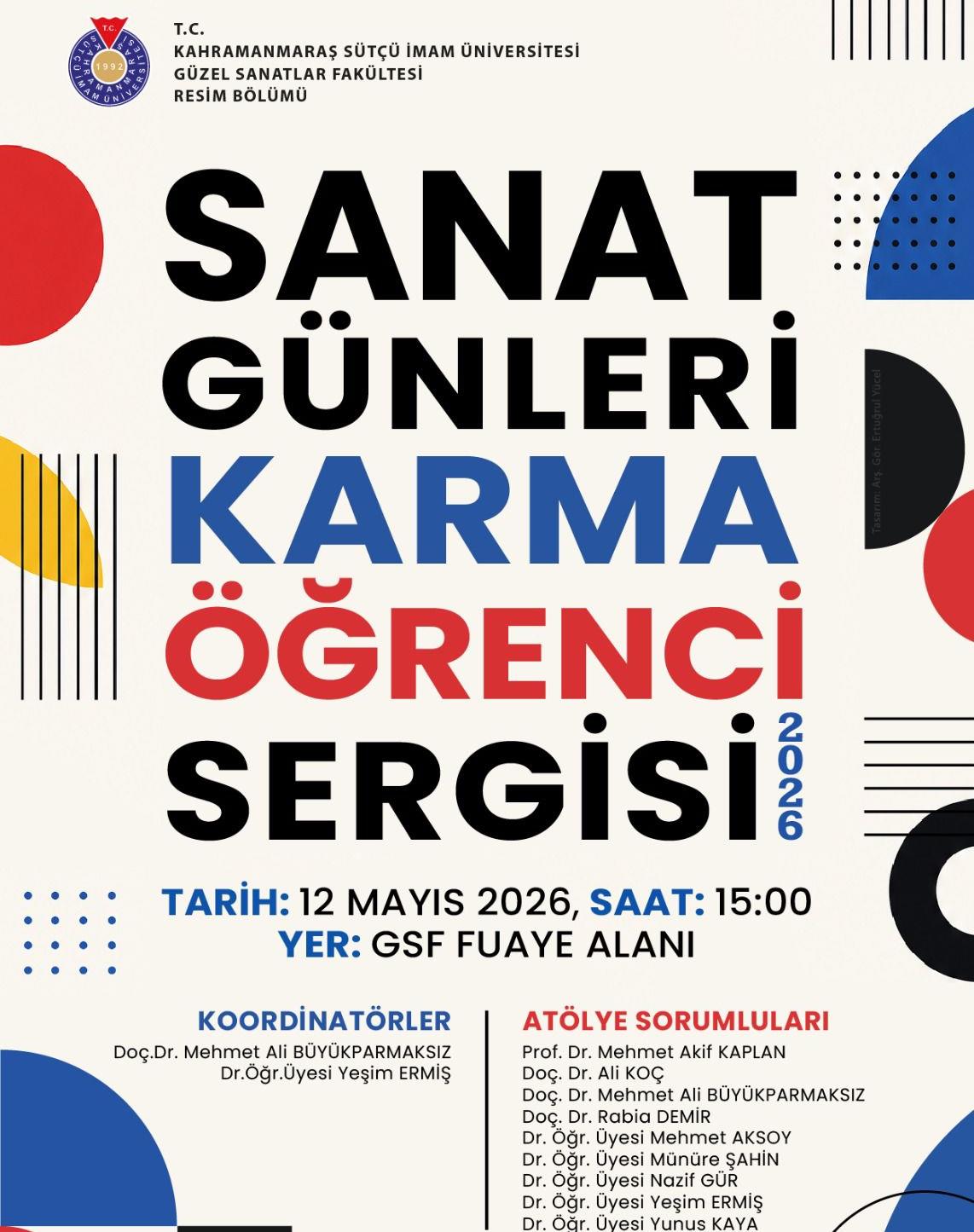 Sanat Günleri Karma Öğrenci Sergisi